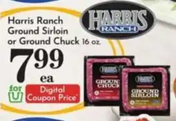 Pavilions Harris Ranch Ground Sirloin or Ground Chuck offer