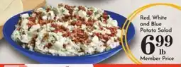 Pavilions Red, White and Blue Potato Salad offer