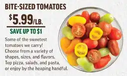 Central Market Bite-sized tomatoes offer