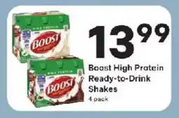 Coborn's Boost High Protein Ready-to-Drink Shakes offer