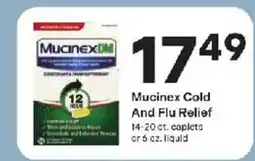 Coborn's Mucinex cold and flu relief offer