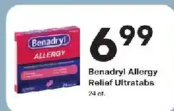Coborn's Benadryl Allergy Relief Ultratabs offer