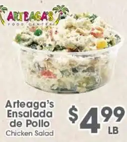 Arteagas Food Center Arteaga's Chicken Salad offer