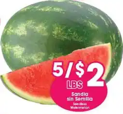 Arteagas Food Center Watermelon offer