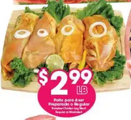 Arteagas Food Center Bonesless Chicken Leg Meat offer