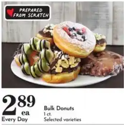 Pavilions Bulk Donuts offer