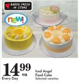 Pavilions Iced Angel Food Cake offer
