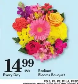 Pavilions Radiant Blooms Bouquet offer