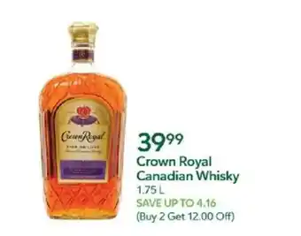 Crown Royal Canadian Whisky