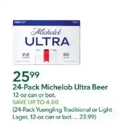 Publix Michelob Ultra Beer offer