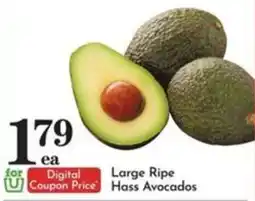 Pavilions Large Ripe Hass Avocados offer