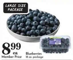 Pavilions Blueberries offer