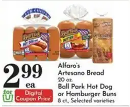 Pavilions Alfaros Artesano Bread offer