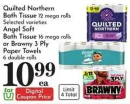 Pavilions Quilted Northern Bath Tissue offer