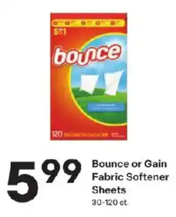 Coborn's Bounce or Gain Fabric Softener Sheets offer