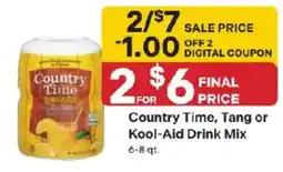 Coborn's Country Time, Tang or Kool-Aid Drink Mix offer