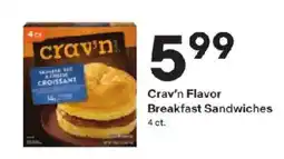 Coborn's Craw'n Flavor Breakfast Sandwiches offer
