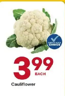 Coborn's Cauliflower offer