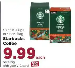 Harris Teeter Starbucks Coffee offer