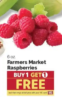 Harris Teeter Farmers Market Raspberries offer