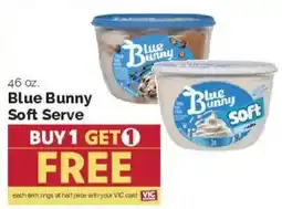 Harris Teeter Blue Bunny Soft Serve offer