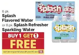 Harris Teeter Splash Flavored Water offer