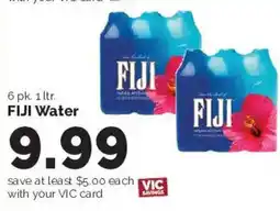 Harris Teeter Fiji Water offer