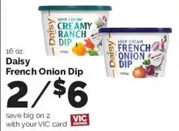 Harris Teeter Daisy French Onion Dip offer