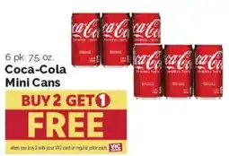 Harris Teeter Coca-Cola Mini Cans offer