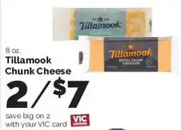 Harris Teeter Tillamook chunk cheese offer
