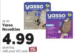 Harris Teeter Yasso Novelties offer