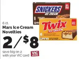 Harris Teeter Mars Ice Cream Novelties offer
