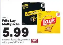 Harris Teeter Frito Lay Multipacks offer