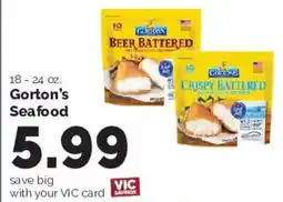 Harris Teeter Gorton's Seafood offer