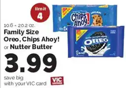 Harris Teeter Oreo, Chips Ahoy! or Nutter Butter offer