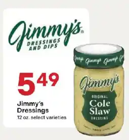 Coborn's Jimmy's dressings offer