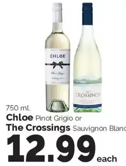 Harris Teeter Chloe Pinot Grigio or The Crossings Sauvignon Blanc offer