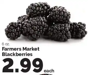 Harris Teeter Farmers Market Blackberries offer