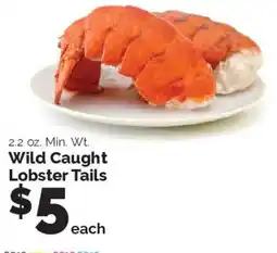 Harris Teeter Wild Caught Lobster Tails offer