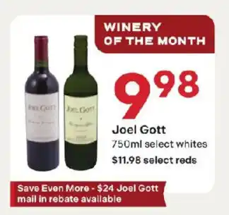 Coborn's Joel Gott select whites offer