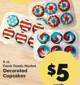 Harris Teeter Fresh Foods Market Decorated Cupcakes offer