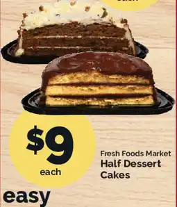 Harris Teeter Fresh Foods Market Half Dessert Cakes offer
