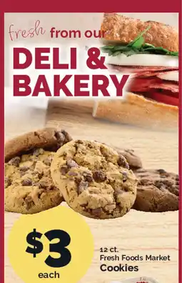 Harris Teeter Fresh Foods Market Cookies offer