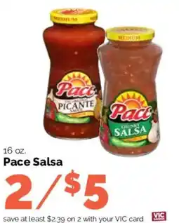 Harris Teeter Pace Salsa offer