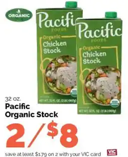 Harris Teeter Pacific Organic Stock offer