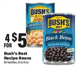 Big Y Bush's Best Recipe Beans offer