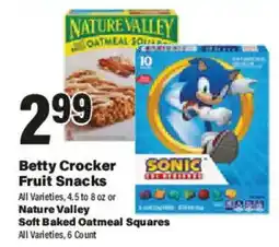 Big Y Betty Crocker fruit snacks offer