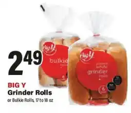 Big Y Big Y Grinder Rolls offer