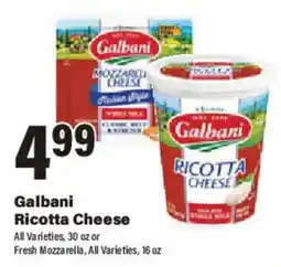 Big Y Galbani Ricotta Cheese offer