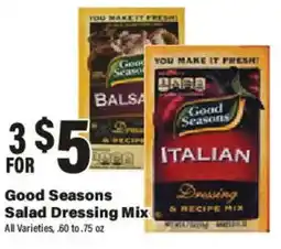 Big Y Good Seasons Salad Dressing Mix offer